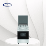 فرن غاز جي في سي 55*55 سم - 4 عيون - ستيل