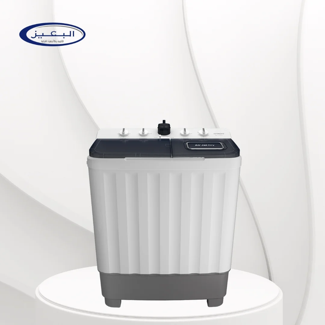 LTT 08JWT MRG غسالة هيتاشي حوضين 8كيلو LTT 08JWT MRG - الصورة 1