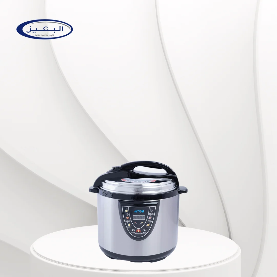 RO-12SEC قدر ضغط كهربائي ارو 12 لتر ستانلس ستيل | RO-12SEC - الصورة 1