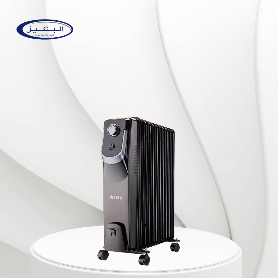 RO-13OHSB مدفأة زيت كهربائية بقوة 2500 وات مع 13 ريشة | RO-13OHSB - الصورة 1