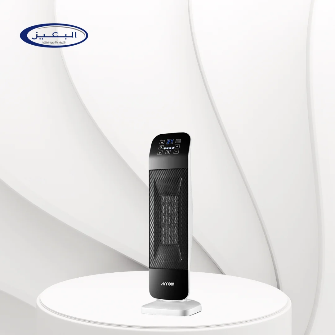 RO-2000HPJ مدفأة مروحة سيراميك بي تي سي بقوة 2000 وات مع جهاز تحكم عن بعد بالأشعة تحت الحمراء وشاشة ال اي دي | RO-2000HPJ - الصورة 1