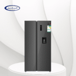 ثلاجة أرو نوفروست دولابي مع موزع مياه (541 لتر) لون فضي | RO-830SNS