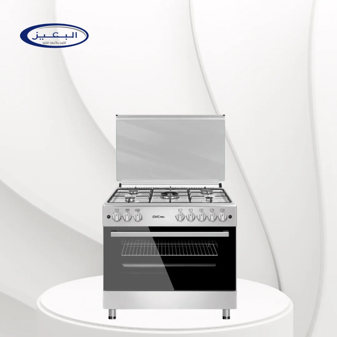 e1645067-ac46-4818-ab9e-4d9326d1d744 فرن غاز دانسات 60*90 سم ـــ 5 عيون – ستيل حوامل خفيفة - الصورة 1