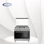 فرن غاز ستار واي 60*90 سم - 5 عيون - ستيل