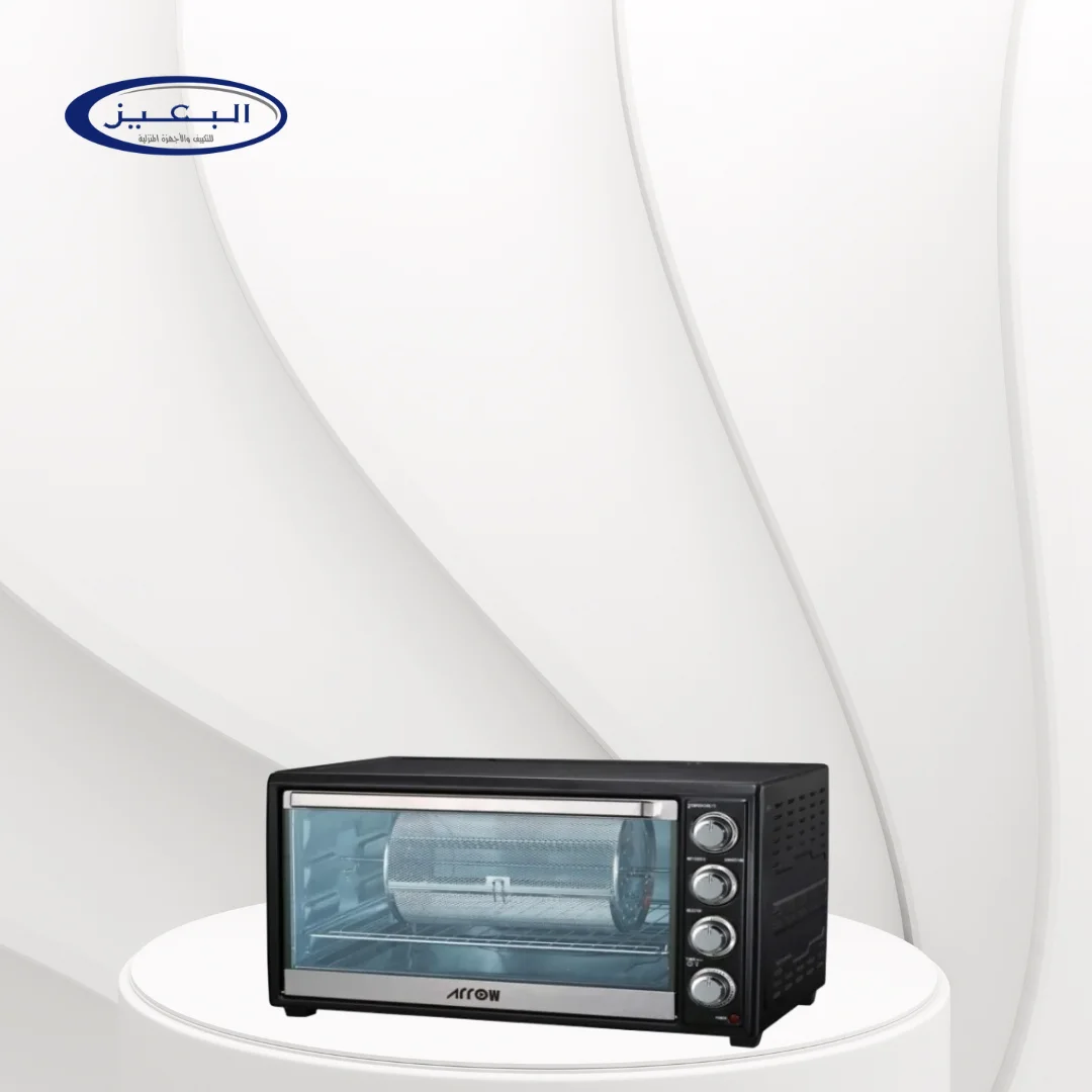 فرن كهرباء ارو صغير 60 لتر – 2000 وات – اسود Ro-60eow فرن ارو كهرباء صغير 60 لتر – 2000 وات أسود Ro-60eow - الصورة 1