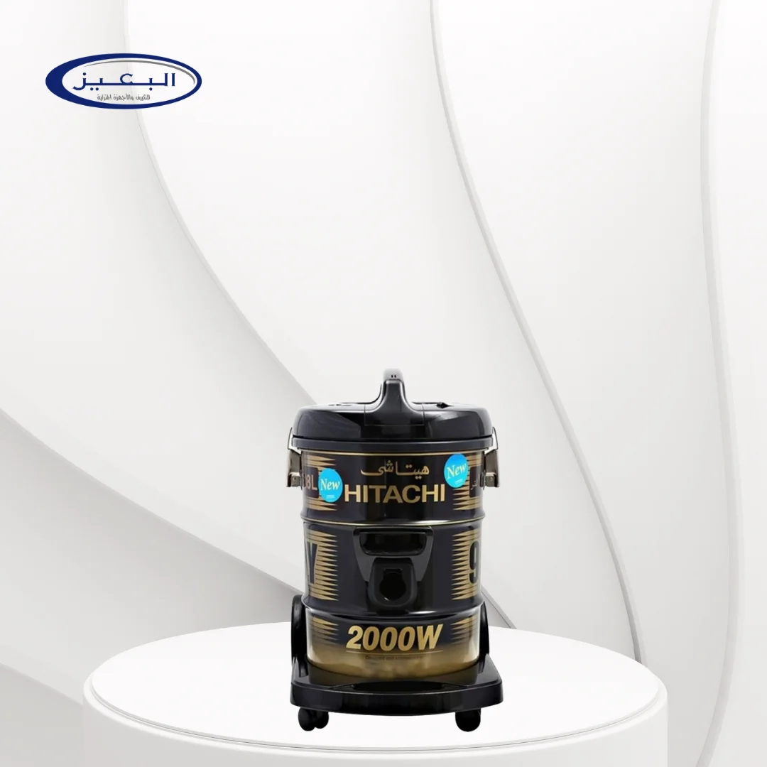 مكنسة هيتاشي كهربائية 18لتر - 2000واط - أسود - موديل CV-945FBK مكنسة هيتاشي 2000 وات 18 لتر تايلاندى لون اسود-CV-945FBK (F) - الصورة 1