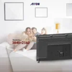 ⁦تلفزيون ARRQW ‎55 بوصة LED ذكي بنظام WebOS، موديل RO-55LPW⁩ - الصورة ⁦7⁩