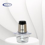 قطاعة بوعاء زجاجي سعة 2 لتر مع شفرة مزدوجة من الفولاذ المقاوم للصدأ | RO-FPW02L1