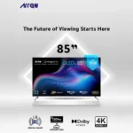⁦تلفزيون ARRQW ‎85‎ بوصة QLED بدقة ‎4K‎، نظام Google TV 5.0، مزود بتقنية Dolby Vision/Atmos وتحديث 120 هرتز | RO-85LCQ120⁩ - الصورة ⁦3⁩