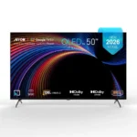 ⁦تلفزيون كيو إل إي دي 4K ذكي 50 بوصة أركيو بنظام تلفزيون جوجل 5.0 – دعم دولبي فيجن/اتموس – تردد 120 هرتز | RO-50LCQ120⁩ - الصورة ⁦2⁩