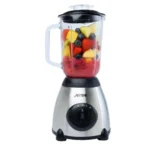 ⁦خلاط زجاجي 2 في 1 مع مطحنة زجاجية صغيرة، 500 واط، شفرات كسر ثلج | RO-15GBSY⁩ - الصورة ⁦13⁩