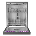 ⁦غسالة أطباق بـ 14 مكانًا، 8 برامج، تجفيف بالتسخين RO-14DWSB⁩ - الصورة ⁦4⁩