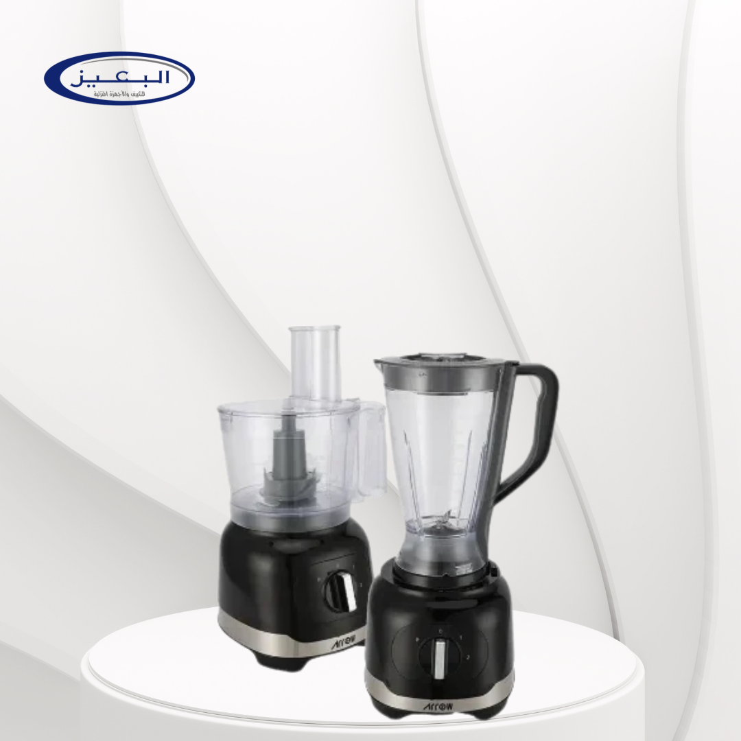 RO-07FPD.png 2.4L Food Processor - Black/Dark Gray | Powerful and Optimal Performance | Model Number RO-07FPD - Image 1