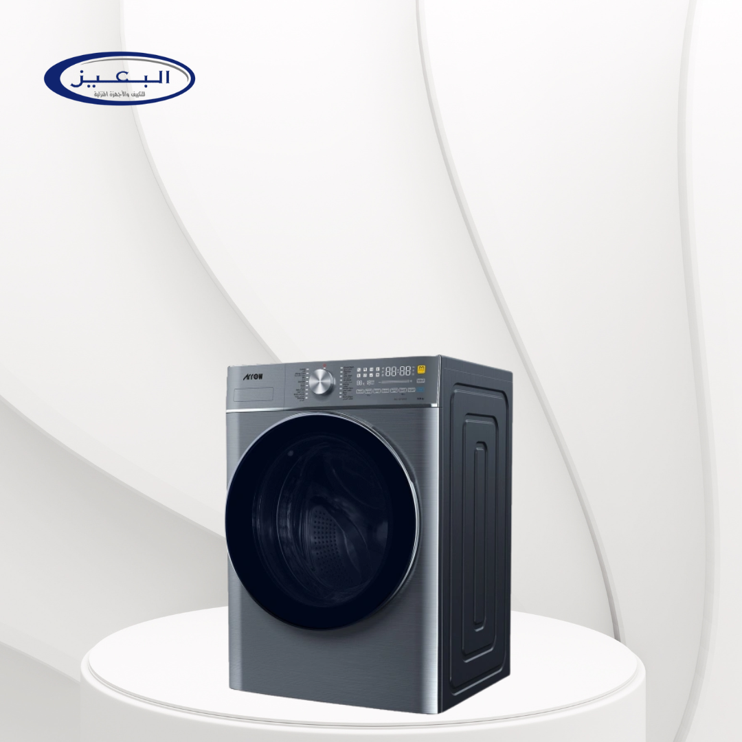 RO-10FWMS.png RO-10FWMS Fully Automatic Washing Machine, 10 kg Capacity, Silver Color - Image 1