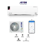 ⁦مكيف هواء سبليت ذكي 18000 وحدة حرارية بريطانية، تبريد توربيني، R410A، زعانف ذهبية، ضاغط دوار، تشغيل هادئ، تبريد فقط | اسم الموديل: RO-18SHC-S⁩ - الصورة ⁦7⁩