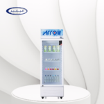 ARROW Display refrigerator with light box and lock, 8.58 cu ft (243 L), white color | RO-250SCK