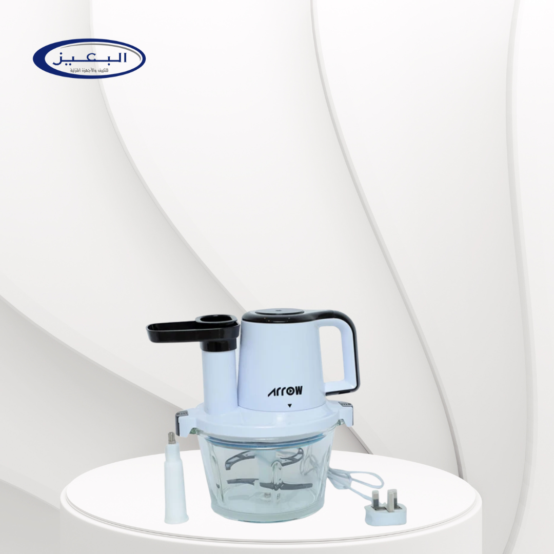 RO-FPW02L3.png 3-in-1 Chopper with 2-Liter Glass Bowl, 300W Power – RO-FPW02L3 - Image 1