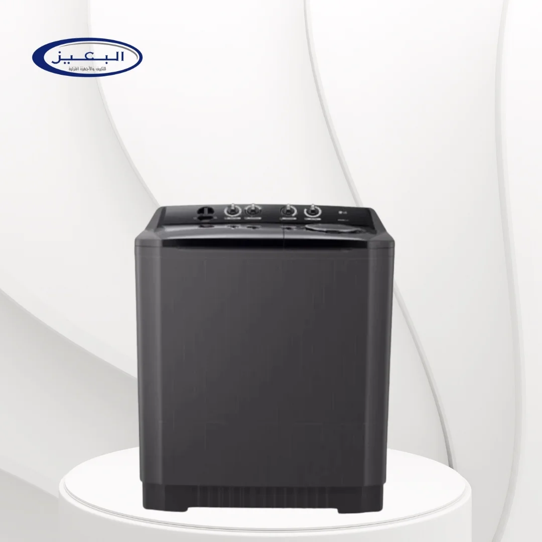 WTT12100M1.webp LG 12kg Twin Tub Washing Machine Black WTT12100M1 - Image 1