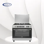 Arrow Gas Oven 5 Burners Full Safety – 55*80 cm – Steel RO-8055GSF