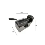 ⁦كولن مقلاة كهربائية عميقة 3 لتر⁩ - الصورة ⁦3⁩