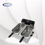 كولن مقلاة عميقة سلة مزدوجة 6 لتر