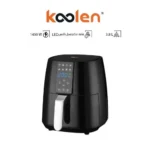 ⁦كولن قلاية هوائية 3.8لتر ديجيتال اسود⁩ - الصورة ⁦2⁩