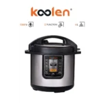 ⁦كولن قدر ضغط كهرباء 6لتر اسود&سلفر⁩ - الصورة ⁦2⁩