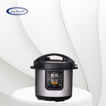 كولن قدر ضغط كهرباء 6لتر اسود&سلفر